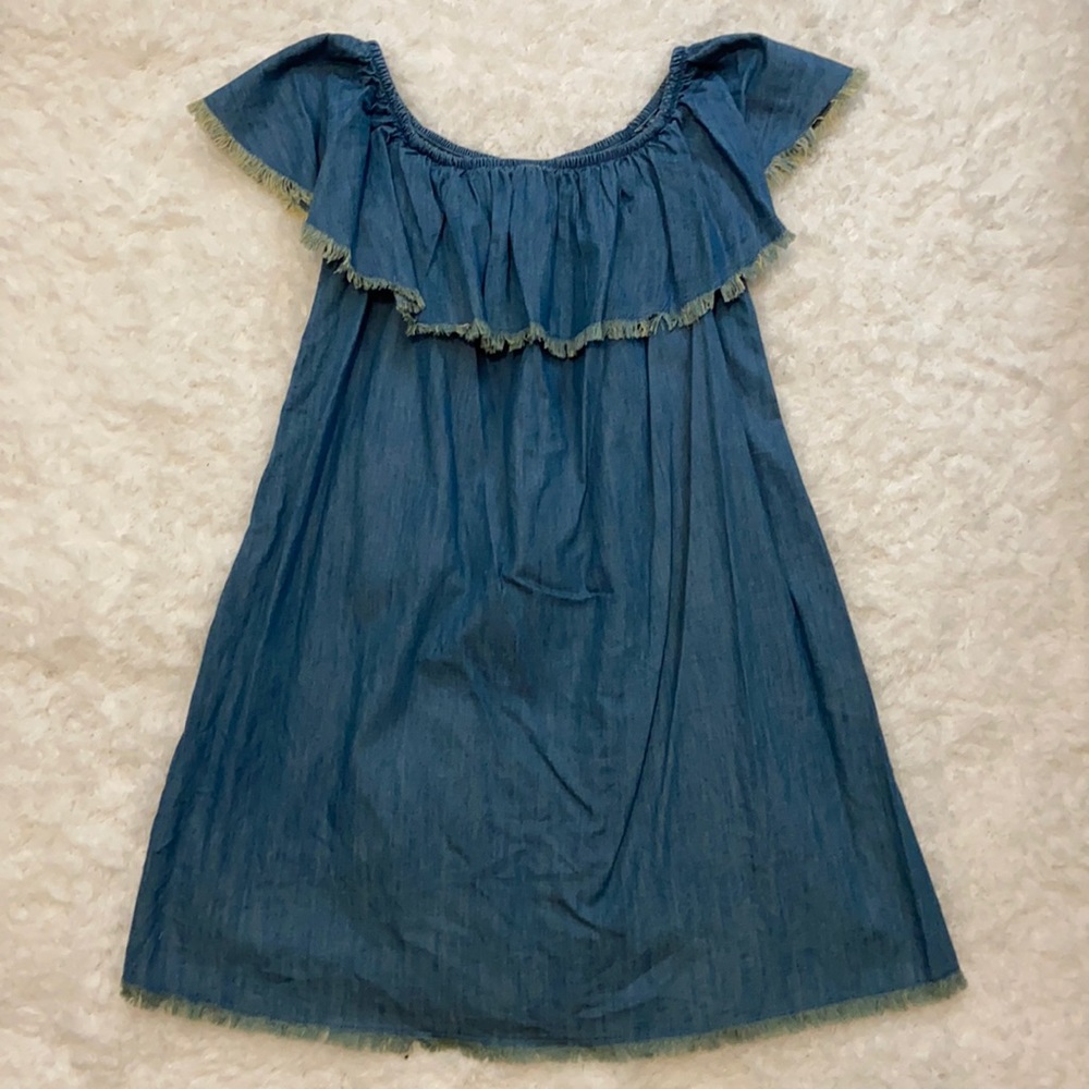 Denim dress
